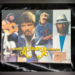 Autographed 1985 Alabama Calendar